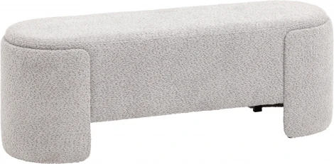 Банкетка Taks букле светло-серый Stool Group (арт.УТ000039117)