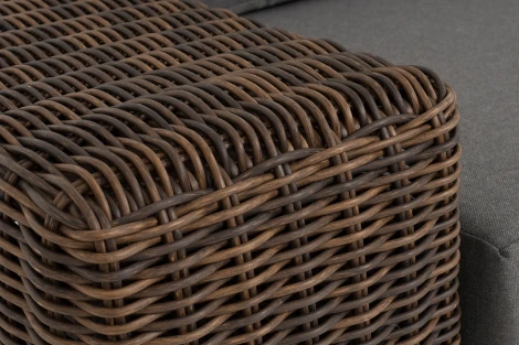 "Капри" модуль диванный правый с подушками, цвет коричневый 4SIS арт.УТ-00009390