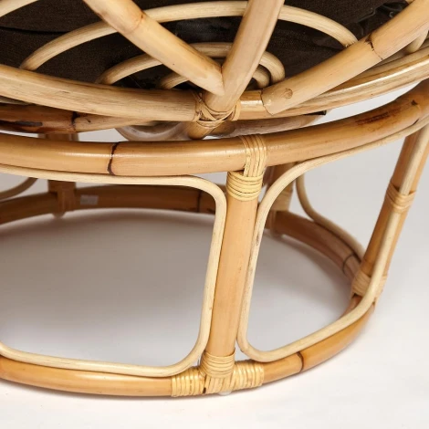 Кресло "PAPASAN ECO" P115-1/SP STD / без подушки / Natural (натуральный)