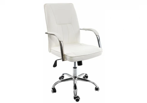 Компьютерное кресло Woodville Nadir белое 11063