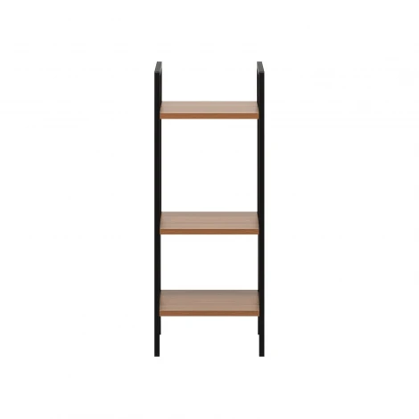 Стеллаж Leset Стилвуд 13 узкий, 3 полки 4687207095723 Металл, Черный