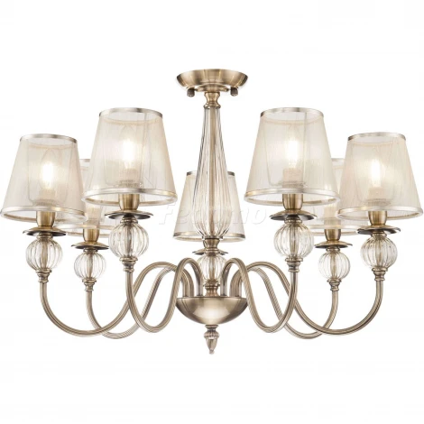 Подвесная люстра Freya Inessa FR2685PL-07BZ (220V, на цепи)