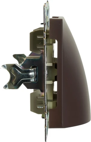 Вывод кабеля (шоколад) Stekker Катрин 49468