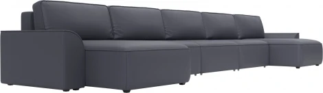 Диван п-образный Лига-048 НПБ МегаЛонг Лига Диванов (Экокожа) арт.128328