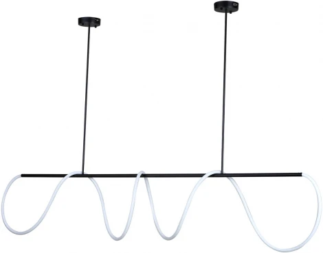 Потолочная люстра на штанге с гибким неоном Kink Light Далия 08041-200,19(4000K) (LED, 220V)