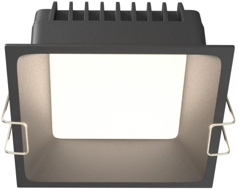 Встраиваемый светильник 12W Maytoni Okno DL056-12W3-4-6K-B (LED, 220V, IP44)
