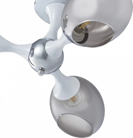 Потолочная люстра на штанге Arte Milano Napoli 329408/3 CR+WH (220V)