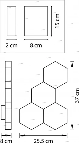 Настенный светильник Lightstar Favo 750641 (LED, 220V, IP40)