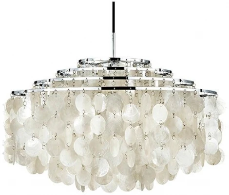 Подвесная люстра Fun 10Dm By Verner Panton Диаметр 70 ImperiumLoft 40,2575 (181908-22) (220V)