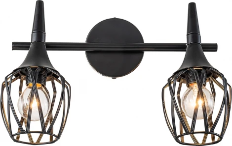 Спот Escada Gale 1120/2A 2x40Вт E14, металл, чёрный (220V)