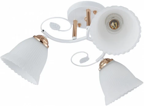 Потолочная люстра на штанге Arte Milano AMALFI-325395 325395/3A WH+FG (220V)
