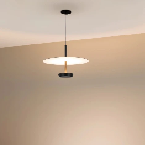 Подвесной светильник светодиодный SP-CAMPANA-HANG-D300-9W Warm3000 (BK, 130 deg, 230V) (Arlight, IP20 Металл) 059595