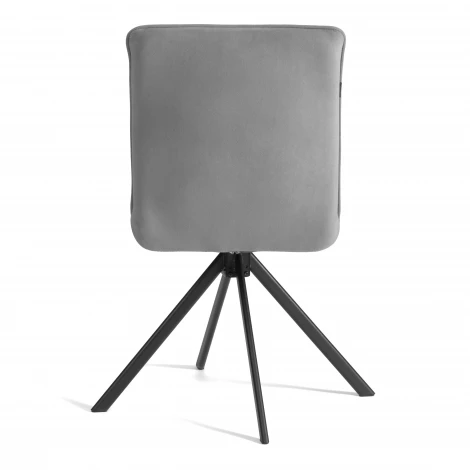 Стул обеденный Sweet Tetchair (Металл,Велюр/Серый) арт.24998