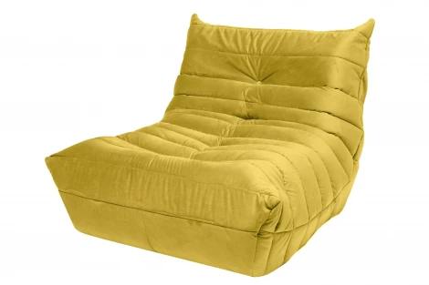 Диван Dreambag Маршмеллоу Желтый 1 секция 7313100