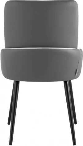 Стул Stool Group Мюнхен экокожа серая велюр серый УТ000035940