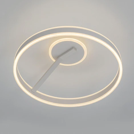 Потолочная люстра на штанге светодиодная с пультом Citilux Дуэт CL719750 (кольцо)