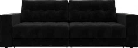 Диван прямой с декором Лига-049 НПБ Лига Диванов (Велюр) арт.128392