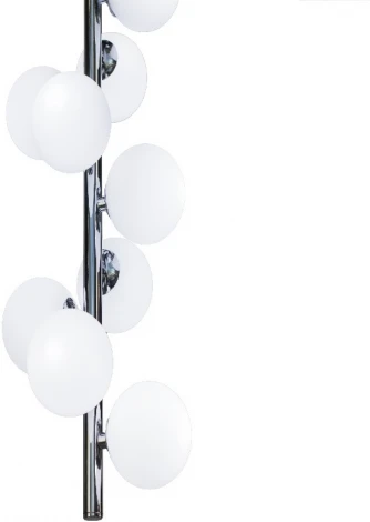 Подвесной светильник AM Group AM489 CH H1000 (на проводе, шар, молекулы)