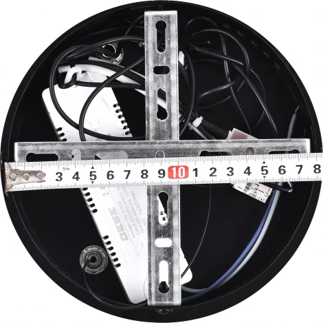 Подвесной светильник светодиодный Natali Kovaltseva Sad Queen INNOVATION STYLE 83128 PETEROLJA с пультом ДУ, моб. приложением 120W, черный, LED