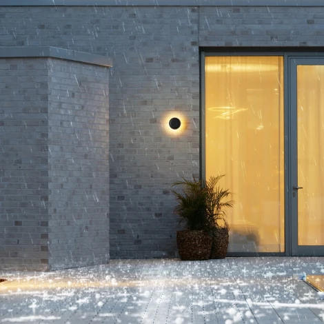 Настенный уличный светильник Poin ImperiumLoft Point01 (LED, 220V, круглые, IP44)