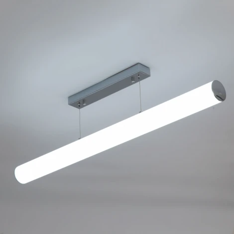 Подвесной линейный светильник светодиодный с диммером IP42 Citilux Фауст CL721P24N (220V, на тросе)