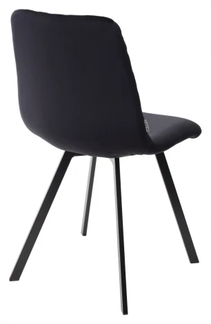 Обеденный стул M-City DAIQUIRI BLUVEL-19 BLACK, велюр