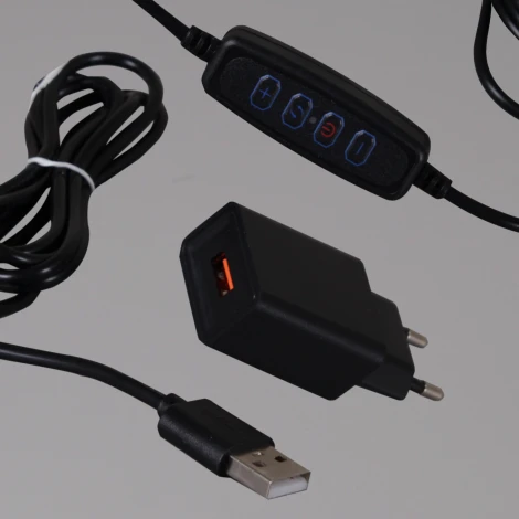 Торшер светодиодный с таймером с регулировкой цветовой температуры и яркости Reluce 00071-0.7-01 BK