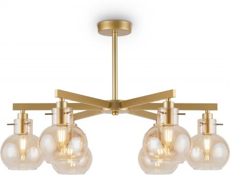 Потолочная люстра на штанге Freya Circle FR5183PL-06G (220V)