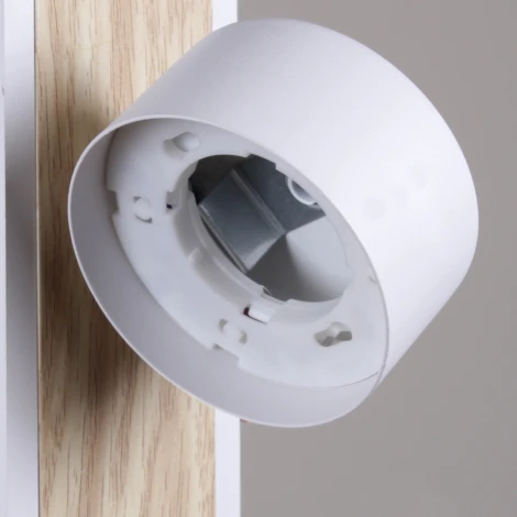 Настенный светильник с выключателем Reluce 12540-0.2-01 WH+WOOD