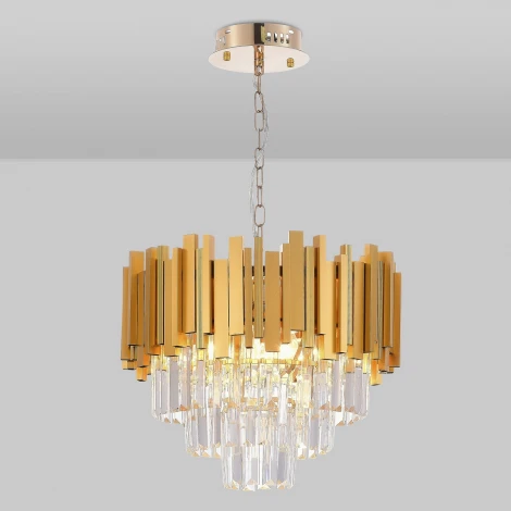 Подвесная люстра Natali Kovaltseva Bellezza BELLEZZA 81427/5C GOLD