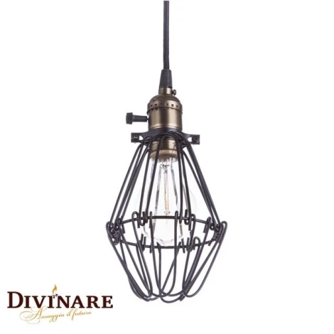 Подвесной светильник Divinare Corsetto 2247/03 SP-1 (220V, на проводе, цветы)