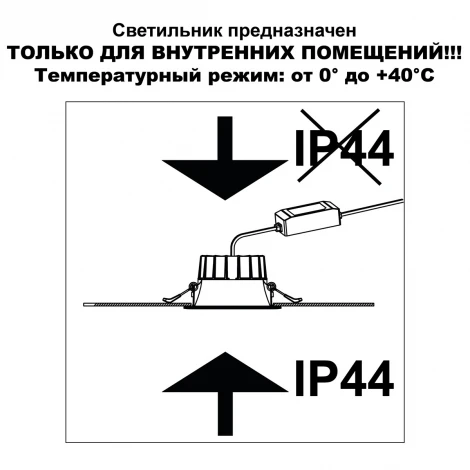 Светильник светодиодный встраиваемый Novotech Clara 359557 белый с переключателем цв. температуры IP44 LED 30W 220V 3000К\4000К\6000К (круглые)