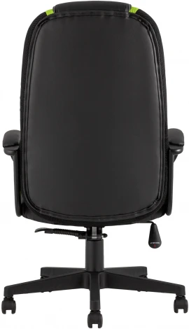 Кресло игровое TopChairs ST-CYBER 9 черный/зеленый УТ000034844
