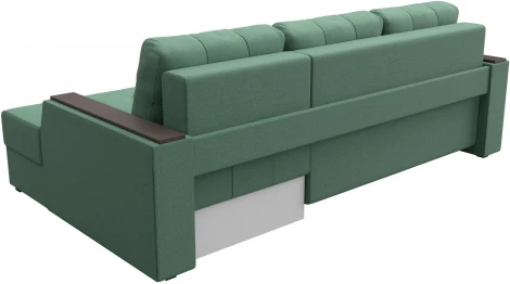 Диван угловой Эмир БС правый угол (Зеленый/Рогожка) Лига Диванов арт.123555