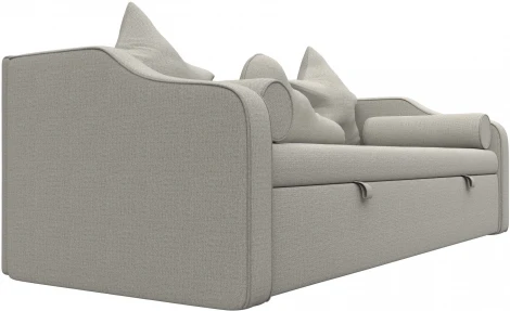 Диван детский прямой Рико (Бежевый/Рогожка) Лига Диванов арт.123694