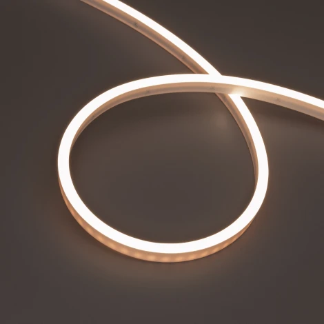 Светодиодная лента герметичная WAVE-SIDE-PU-A120-06x12mm 24V Day4000 (8 W/m, IP68, 1m, wire x1) (Arlight, Вывод прямой) 052585