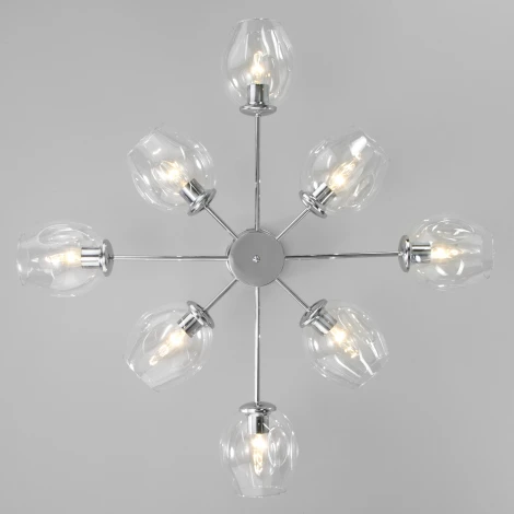 Потолочная люстра Eurosvet Polla 30154/8 хром