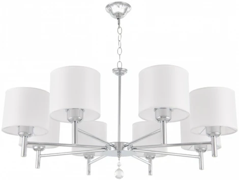 Подвесная люстра Arte Milano Amalfi-2756 332756/8 CR (220V, подвески, на цепи)