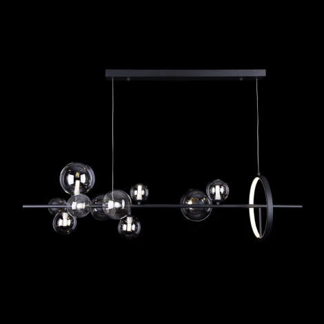Подвесной светильник Molecule 10023/1200L (220V, на тросе, шарики, кольцо)
