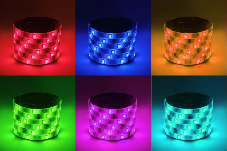 Светодиодная лента 12V 5м RGB ЭРА LS5050-7,2-30-12-RGB-IP65-1 year-5m