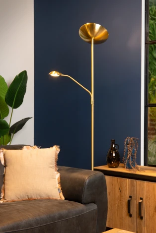 Торшер светодиодный с диммером и выключателем Zenith 19791/24/02