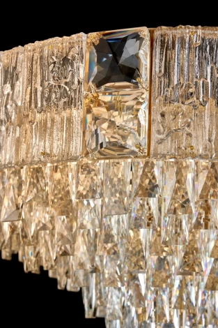 Подвесная люстра Fluorite Delight FL1058-7P (220V, хрусталь, на цепи)