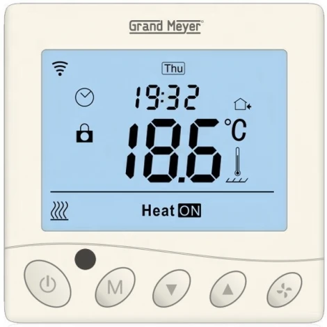 Терморегулятор Grand Meyer W350 Wi-Fi (бежевый)