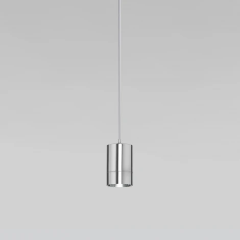 Подвесной светильник Solita 50249/1 латунь Eurosvet Piccolo 50248/1 LED/ хром (220V, на проводе, круглые)