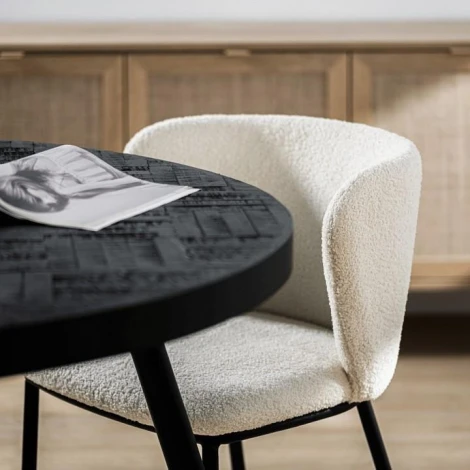 Стул Hesby Whirl бежевый,черный