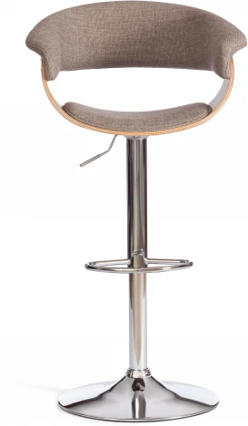 Барный стул VIMTA (mod.4021S) Tetchair (Металл,Дерево,Ткань/Бежевый,Хром) арт.21829