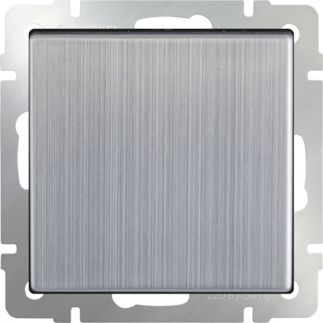 Выключатель одноклавишный (глянцевый никель) Werkel W1110002 (a051082)