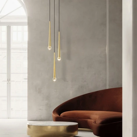 Подвесной светильник Magrit Lux H30 Brass Imperiumloft Magrit-Lux01 (213850-23) (LED, 220V, на проводе)