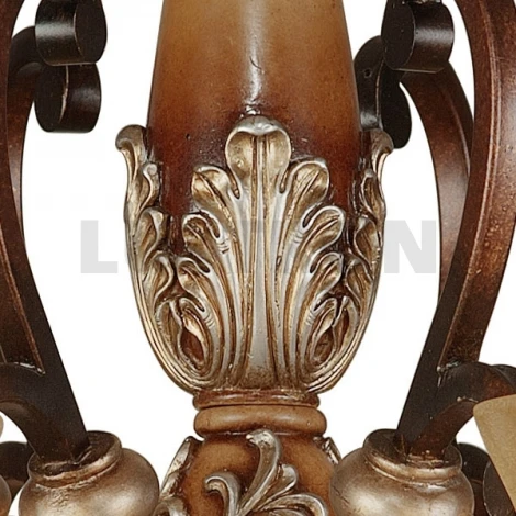 Подвесная люстра N-Light 706 706-06-52 antique silver + dark brown