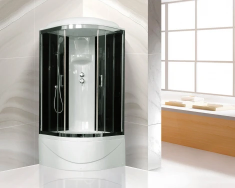 Душевая кабина Royal Bath RB 100BK6-BT-CH